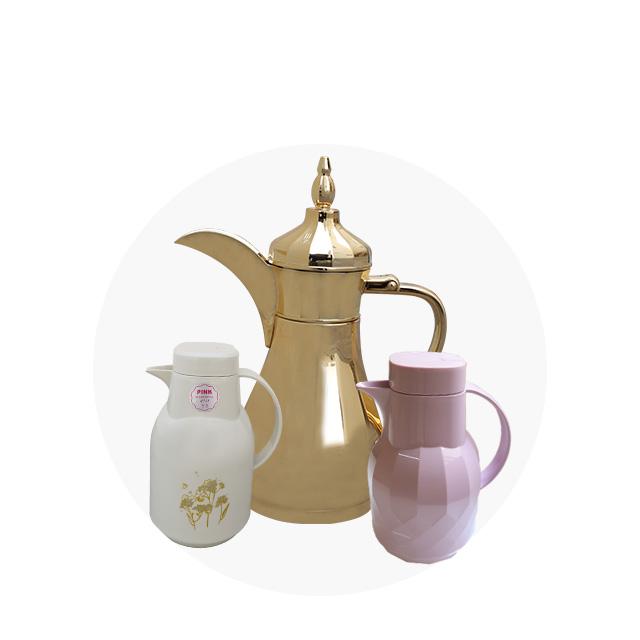 Flask, Hotpot & Bowl